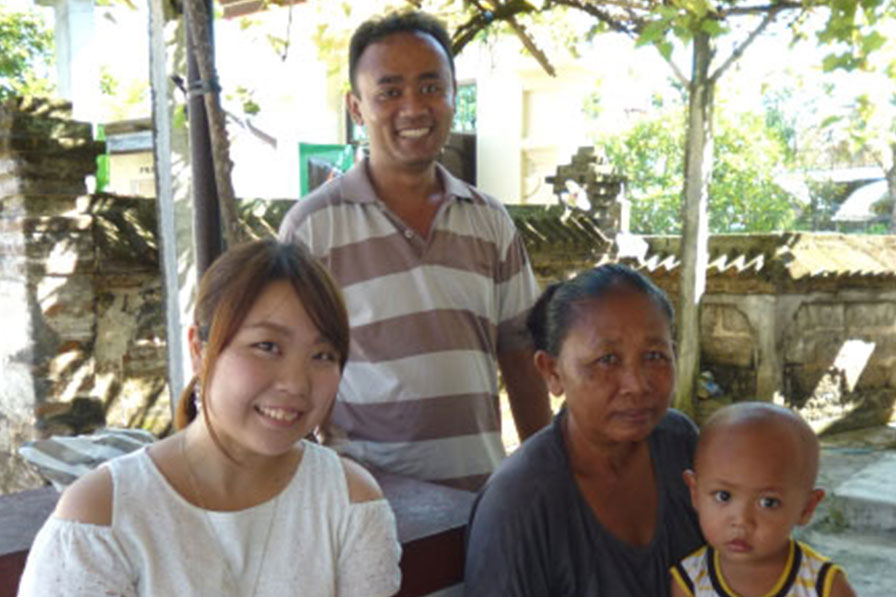 バリ島ホームステイ体験コース 